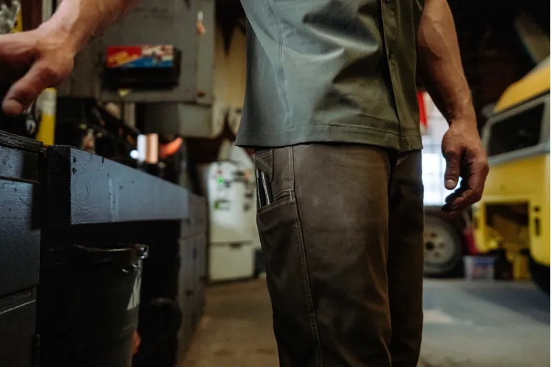 Kuhl Mens Kanvus Jeans - Regular Leg - Dark Khaki-6